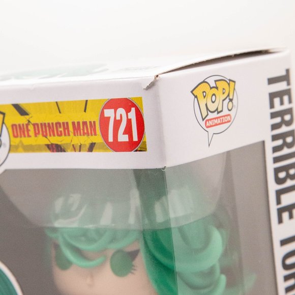 Funko Pop Animation One Punch Man Terrible Tornado #721 (GUC) - Picture 4 of 9